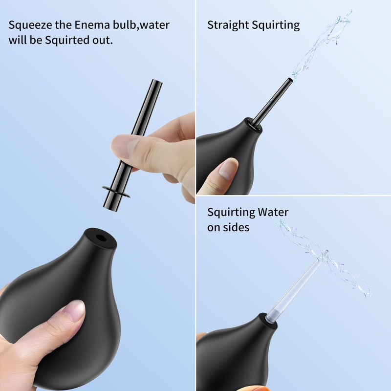 Enema Bulb Kit Superior Hygiene with Our Douche Enema Bulb
