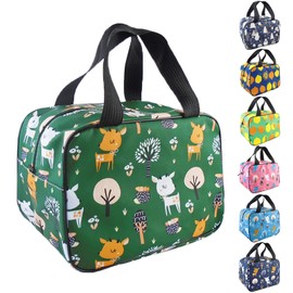 Nanxson Lunch Bag Waterproof Picnic Bag Insulated Bag for On the Go Lunch Office Work Picnic Excursion Beach Car (Green)