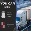 WAITTON 40Pcs Semi Trucks Lug Nut Covers, 33mm Nut Covers