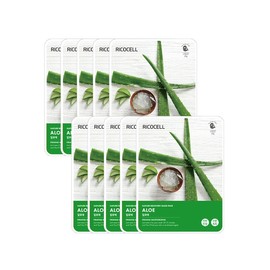 Nature Coverage Moist and Mild Mask Pack Aloe 23g x 10 sheets / 네이처리커버리 촉촉 순한 마스크팩 알로에 23g x 10매