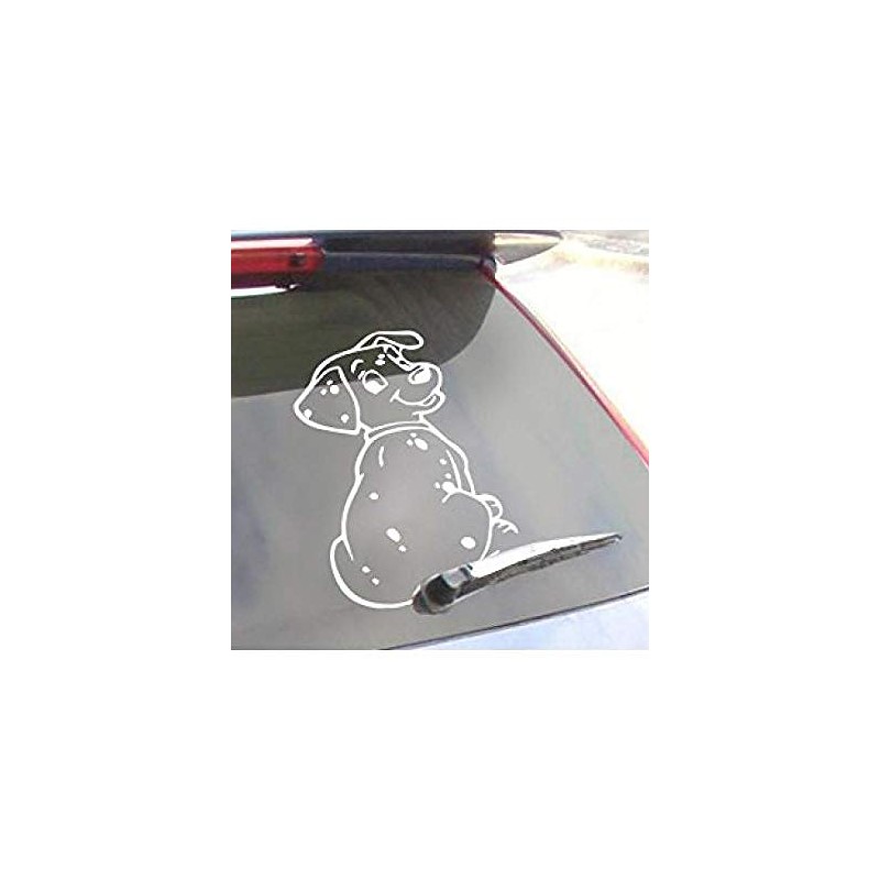 Simply ST22 Dog with Tail Decal Transfer Wiper, Brown