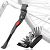 Oziral Bicycle Stand, Kickstand with Multi-Tool for Mobile Bicycles, Adjustable
