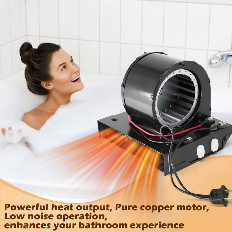 S97017063 Heater Motor Assembly Compatible with Broan Nutone 655, 655F,
