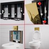 SPARES2GO Luxury Flush Plate Kit for Concealed Toilet Cistern Wall