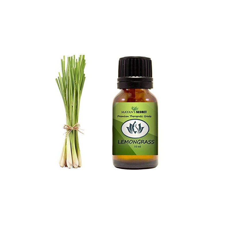 Lemongrass Essential Oil 100% Pure, Undiluted, 10ml