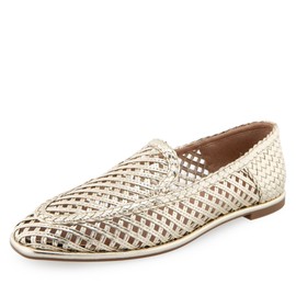 Aerosoles Women's Nagle Loafer Flat, Soft Gold PU, 9.5