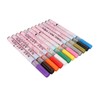 12Pcs 3D Nail Polish Pens 0.5mm Tip Bright Colors Easy
