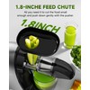 AMZCHEF Cold Press Masticating Juicer Machine - 90% Yield Reverse