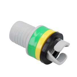 AB Tools Inflatable Boat Rib Universal Inflating Valve Adapter for Foot Air Pump Kayak