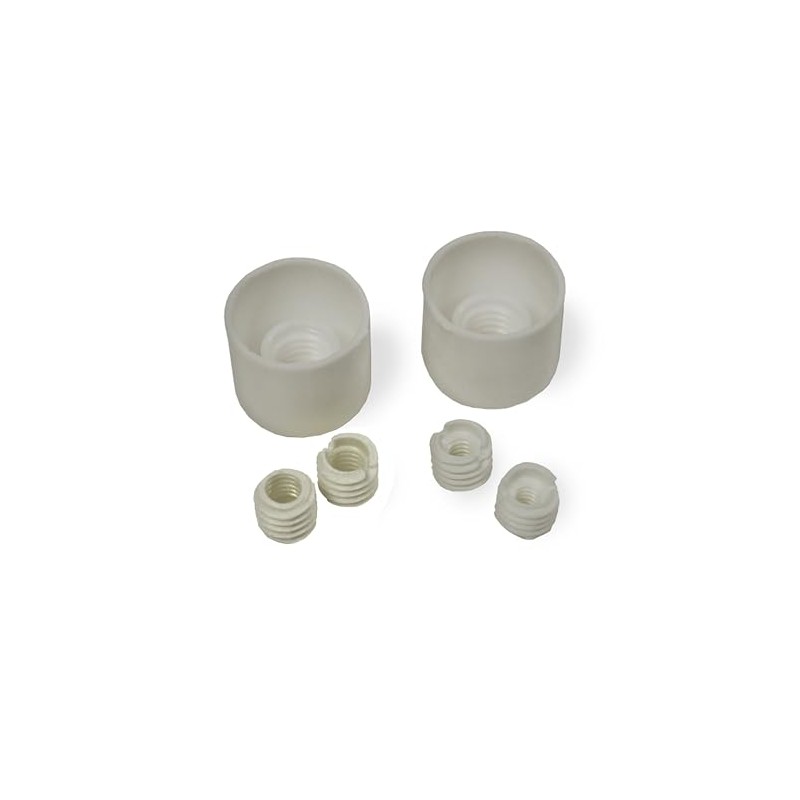 Danco 88877 Universal Twister Toilet Caps, Plastic, White