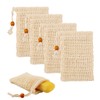 HSYTEK Pack of 4 Soap Bags, Soap Bags for Solid