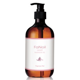 toysfan FaNoil Fan Oil Light, 16.9 fl oz (500 ml), Water Soluble Massage Oil, Unscented, Women's, Men's, Esthetics, Made in Japan, Easy to Clean Up, Easy to Wipe Off (16.9 fl oz (500 ml)