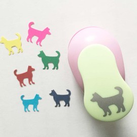 Caryko 2.5cm Clever Lever Craft Punch Paper Cutting Shape Dog Comfortable New