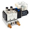 Baomain Pneumatic Solenoid Valve 4V210-08 AC 110V 2 Position 5