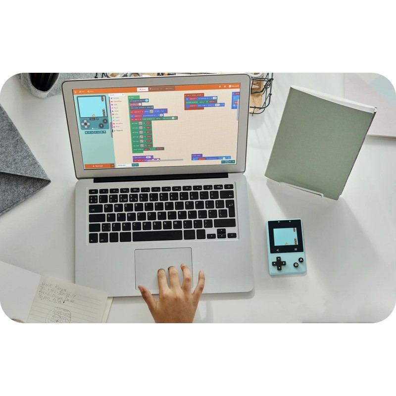 Ovobot Xtron Pro Programmable Handheld Game Console for MakeCode Arcade