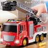 JUKUDAHU Fire Truck Toy for Kids 3 4 5 6