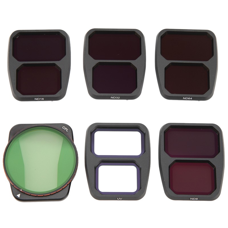 Drone Filter Kit ND8 ND16 ND32 ND64 UV CPL Multi