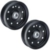 NICHEFLAG 2 Pack 30224 Idler Pulley Replaces 30224 Dixie Chopper