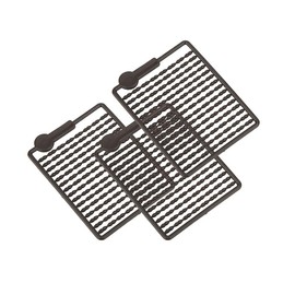 Bait Stops Frame 10Pcs ABS Carp Stopper Hair Rig, Boilie Bait Stop Bait Stop, Durable for Boilies, Meat, Corn