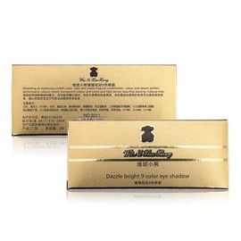 JGB 9 Colors Diamond Bright Colorful Makeup Eye Shadow Palette Set Flash Glitter Eyeshadow with Brush,6 Edition ? (5) Powder