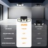 INCX Solar Lights Outdoor Waterproof, 3000 LM 156 LED Motion