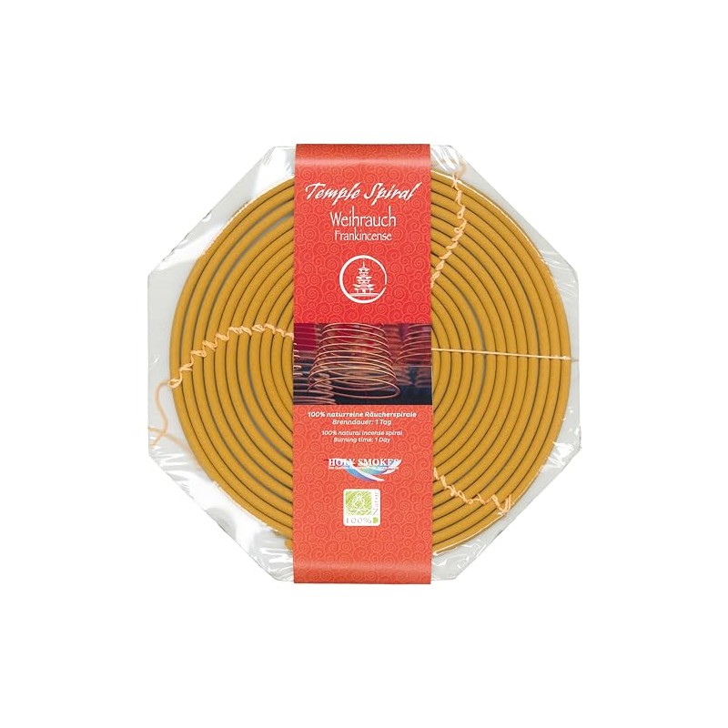 Berk Räucherspirale Weihrauch - 1 Tag Brenndauer, ca. 90 g