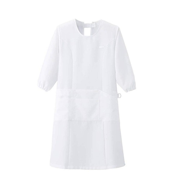 Nursley Long Length Preventive Clothing, Smooth Touch, Apron, Wrinkle-Resistant for