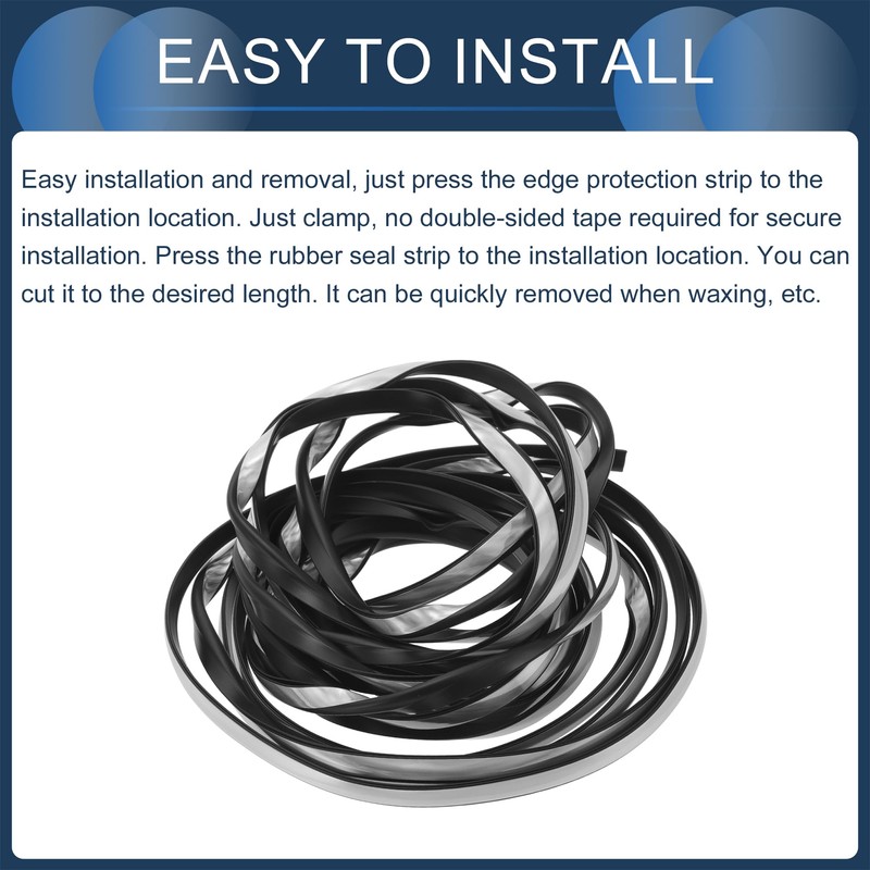 INFINAUTO Car Molle Door Guard Door Edge Protector Door Edge
