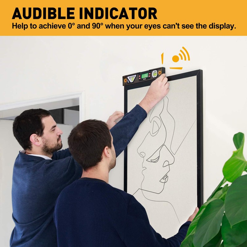PREXISO Digital Level, 11.5'', Angle Slope with LCD Display, 360°