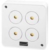 Monacor 04.0020 2100Hz Sound Piezo Alarm Siren