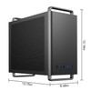 Micro ATX Case, MATX PC Case with Handle for ITX