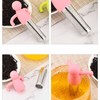 2 PCS 304 Stainless Steel Fine Mesh Infuser Strainer for