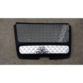 Ezgo Golf Cart Diamond Plate Upper and Lower Shock Cover Shield - Bumper Set