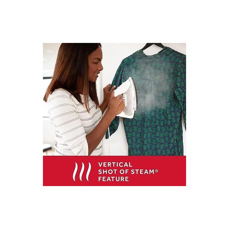 Sunbeam GCSBC Classic 1200 Watt Mid-size Anti-Drip Non-Stick Soleplate Iron