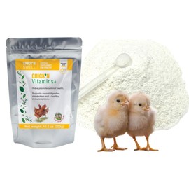 Chick'n Vitamins, Vitamins for Poultry and Backyard Chickens- Supplement from Chick'N Swell Brand for All Fowls, Birds and Ducks of All Ages. with B12-10.5 oz