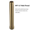 HOMYEP Shower Arm Extender 8 Inch Straight Extension Pipe Arm