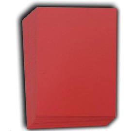 Hamilco Colored Cardstock Paper 11" x 17" Crimson Red Color Card Stock Paper 50 Pack