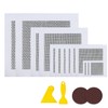 17 Pack Dry Wall Patch Walls,Palmhill 2/4/6/8 Drywall Patch Repair