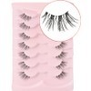Onlyall Natural Lashes Half Lashes Natural Look False Eyelashes Wispy