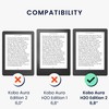 kwmobile Cover Compatible with Kobo Aura H2O Edition 2 -