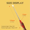 Fingers Telescopic Teachers Pointer,Teaching Pointer Stick for Classroom,Metal Hand Retractable