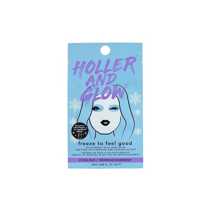 Holler and Glow Freeze To Feel Good, Cryotherapy Face Mask