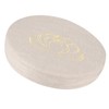 Embroidery Linen Cushion Thickened Round Straw Yoga Mat Home Balcony