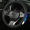 Premium Leather Steering Wheel Cover Compatible with Toyota Tacoma 4Runner