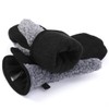 Harssidanzar Womens Winter Sherpa Mitten Warmth Thinsulate Lined with Finger