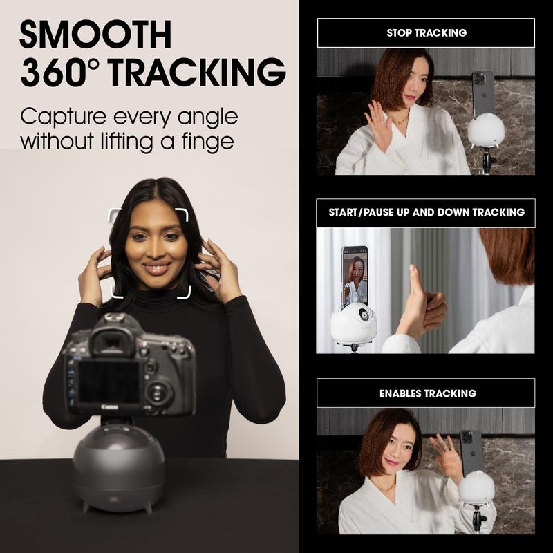 STAR TRACKER DUAL-AXIS GIMBAL AI-FACE TRACKING CONTENT TOOL - COLOR: