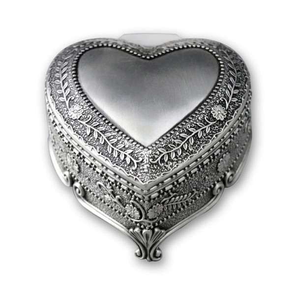 BinkeGG Play (Oh Christmas Tree) Tin Alloy Heart Shape Wind