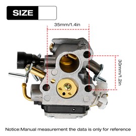 Anxingo C1T-EL41 Carburetor Replacement for Husqvarna 435 435E 440 440E 135 135E 140 140E Chainsaw