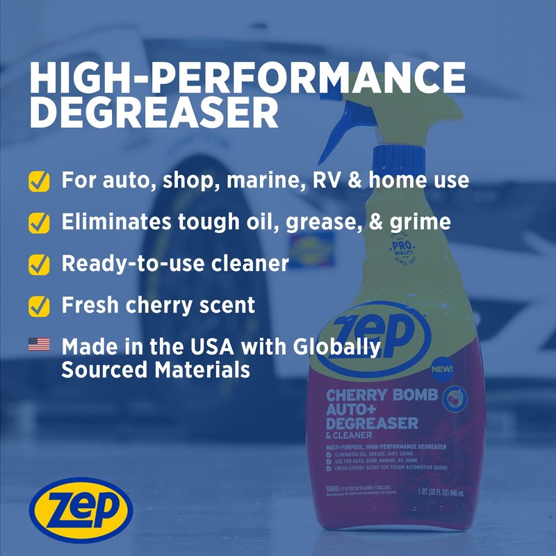 Zep Cherry Bomb Auto+ Degreaser & Cleaner - For Auto,