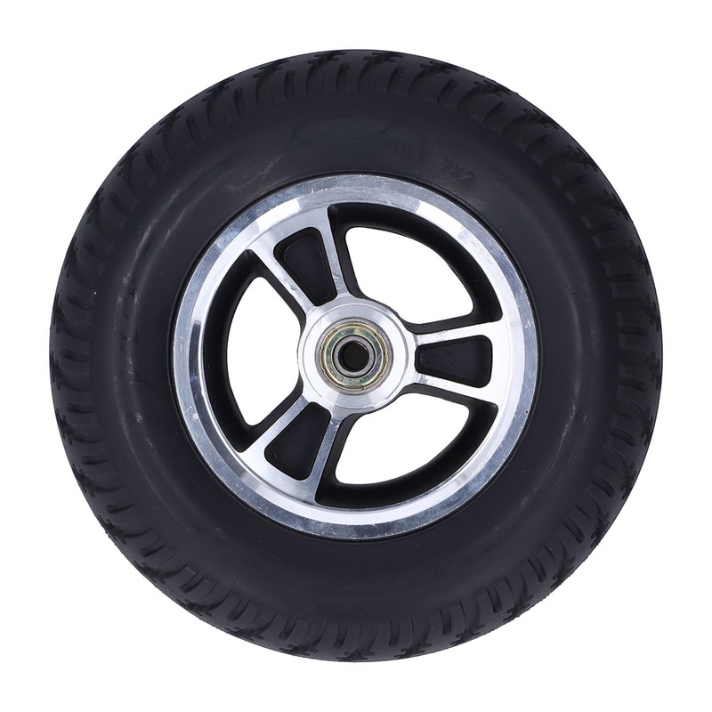 Wheelchair Wheel PU Wheel Alloy Steel Hub Anti Skid Walker